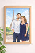 Couple à Paris