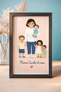 Mamie et ses petits-enfants